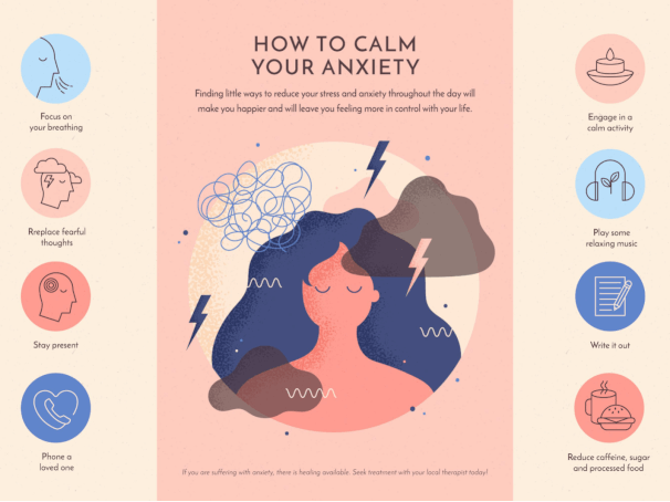 How To Calm Anxiety & Feel Better Fast